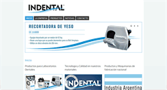 Desktop Screenshot of indental.com.ar